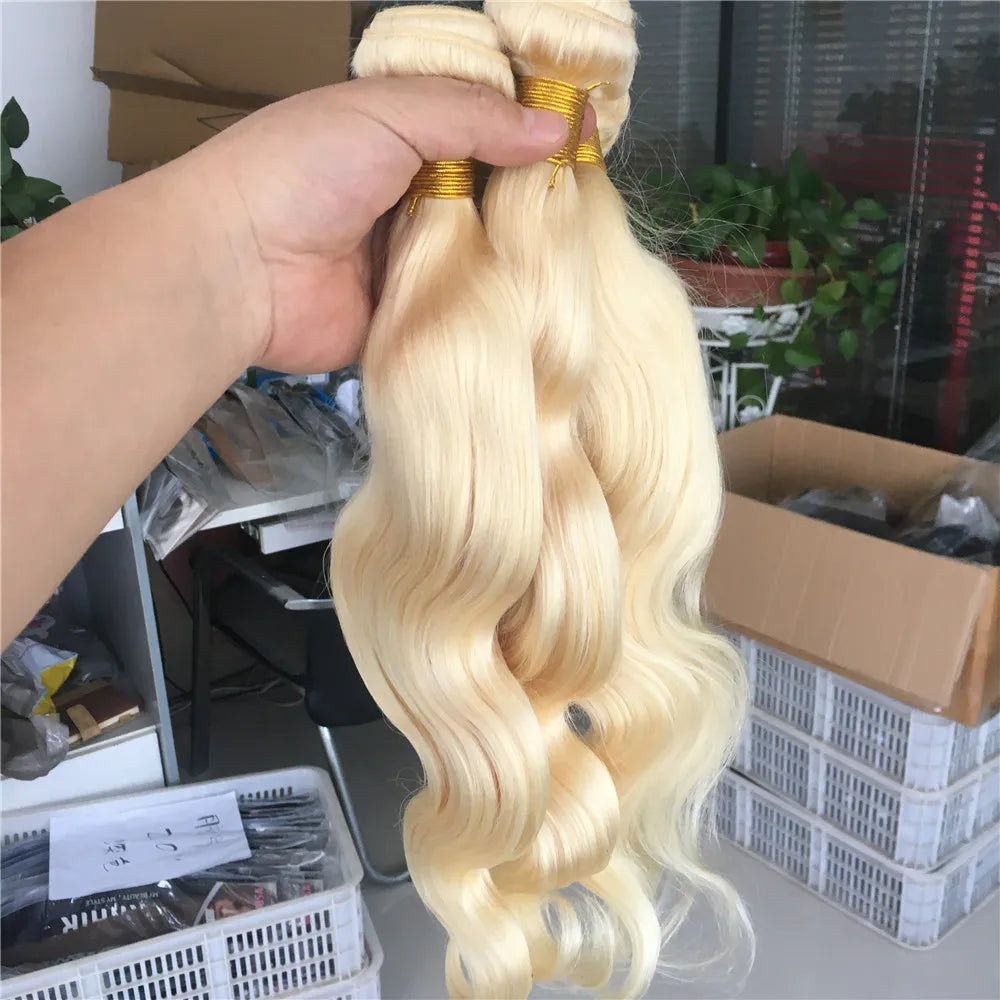 Soft Touch Blonde Body Wave 4 pack Bundles