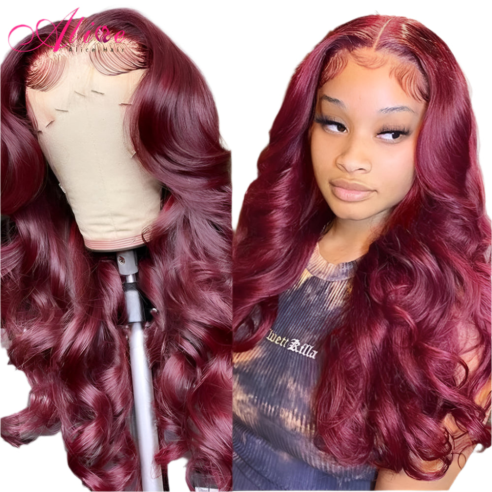 Soft Touch Burgundy Silky Straight